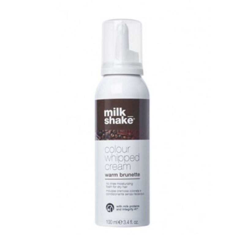 MILK SHAKE - COLOUR WHippED CREAM - Warm Brunette (100ml) Coloured creamy mousse