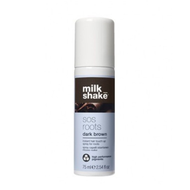 MILK SHAKE - SOS ROOTS DARK BROWN (75ml) Instant hair spray touch root