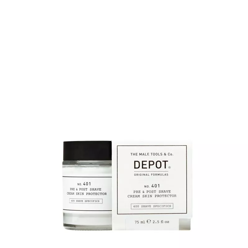 DEPOT - No. 401 PRE & POST SHAVE CREAM SKIN PROTECTOR (75ml) Post shaving cream DEPOT - No. 401 PRE & POST SHAVE CREAM SKIN PROTECTOR (75ml) Post shaving cream