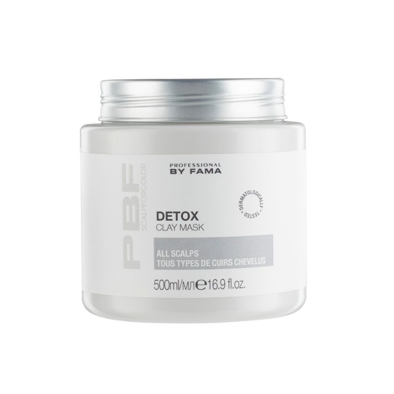 PROFESSIONAL BY FAMA - DETOX CLAY MASK (500ml) Detox mask