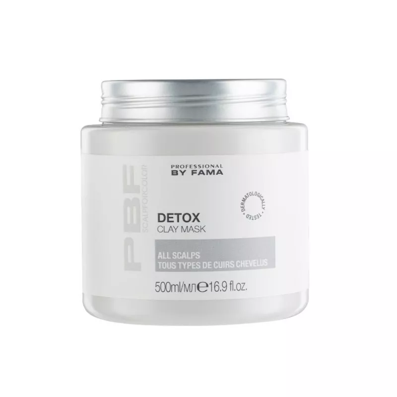 PROFESSIONAL BY FAMA - DETOX CLAY MASK (500ml) Detox mask PROFESSIONAL BY FAMA - DETOX CLAY MASK (500ml) Detox mask