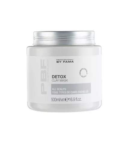 PROFESSIONAL BY FAMA - DETOX CLAY MASK (500ml) Maschera detossinante