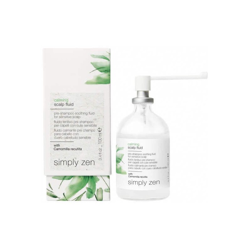 Z.ONE CONCEPT - SIMPLY ZEN - CALMING SCALP FLUID (100ml) Pre shampoo soothing fluid Z.ONE CONCEPT - SIMPLY ZEN - CALMING SCALP FLUID (100ml) Pre shampoo soothing fluid