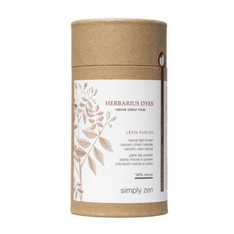 SIMPLY ZEN - HERBARIUS DYES 95% NATURAL LEVIS FUSCUS (160g) Dyeing powder plant SIMPLY ZEN - HERBARIUS DYES 95% NATURAL LEVIS FUSCUS (160g) Dyeing powder plant