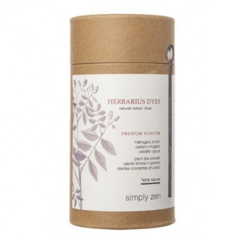 SIMPLY ZEN - HERBARIUS DYES 95% NATURAL PRUNUM FUSCUM (160g) Dyeing powder plant