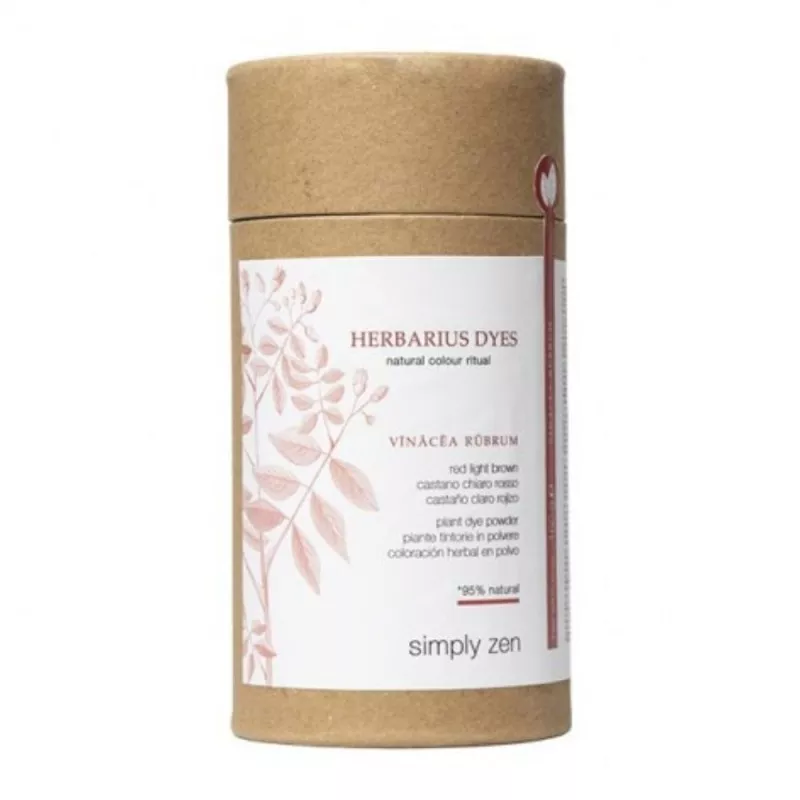 SIMPLY ZEN - HERBARIUS DYES 95% NATURAL VINACEA RUBRUM (160g) Pianta tintoria in polvere