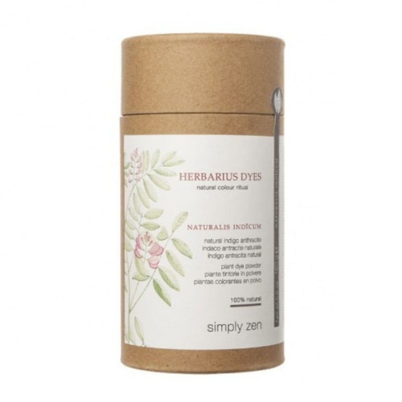 SIMPLY ZEN - HERBARIUS DYES 100% NATURAL - NATURALIS INDICUM (160g) Dyeing powder SIMPLY ZEN - HERBARIUS DYES 100% NATURAL - NATURALIS INDICUM (160g) Dyeing powder