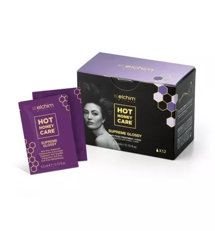 ELCHIM MILAN - HOT HONEY CARE Supreme Glossy - Anti-Frizz Formula