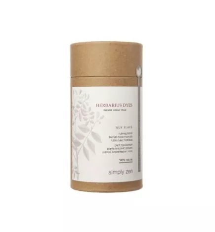 SIMPLY ZEN - HERBARIUS DYES 95% NATURAL NUX FLAVA (160g) Pianta tintoria in polvere