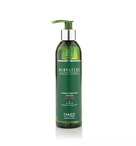 Emmebi Italy - BIONATURE SHAMPOO TRACTED CHAPLES (250ml) Restrukturating Shampoo