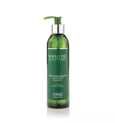 EMMEBI ITALIA - BIONATURE MINERAL TREATMENT SEBO-NORMALIZZANTE SHAMPOO (250ml) Shampoo normalizzante