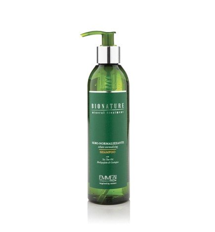 EMMEBI ITALIA - BIONATURE MINERAL TREATMENT SEBO-NORMALIZZANTE SHAMPOO (250ml) Shampoo normalizzante