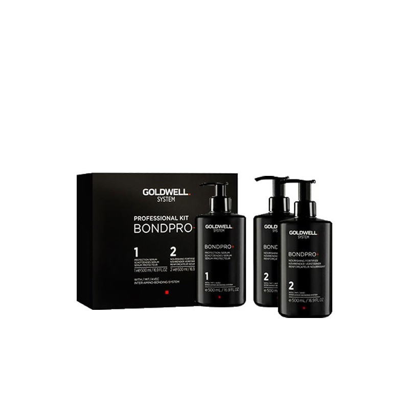 GOLDWELL SYSTEM - PROFESSIONAL KIT BOND PRO+ 1e2 Serum+Treatment