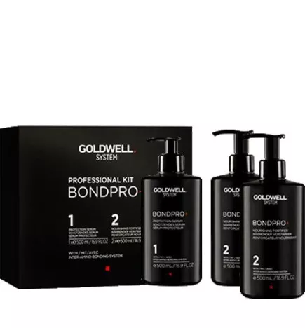 GOLDWELL SYSTEM - PROFESSIONAL KIT BOND PRO+ 1e2 Siero+Trattamento