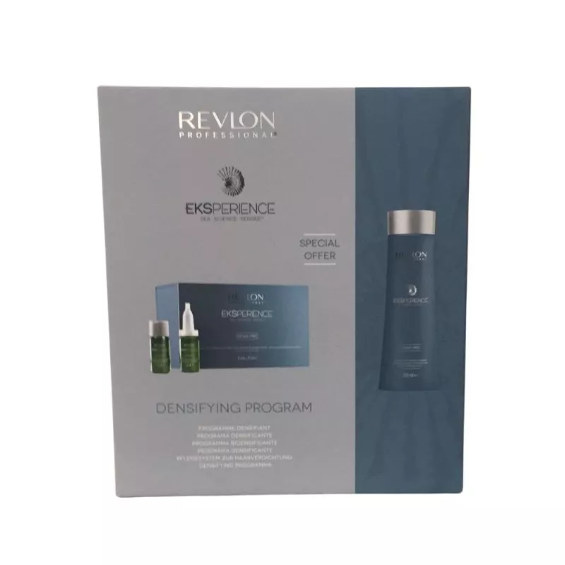EKSPERIENCE - DENSIFYNG PROGRAM - SOS DENSI THICKENING LOTION (8x10ml) + SHAMPOO EKSPERIENCE - DENSIFYNG PROGRAM - SOS DENSI THICKENING LOTION (8x10ml) + SHAMPOO