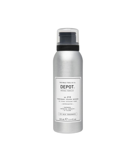 DEPOT - No. 210 TEMPORARY COLOUR MOUSSE (100ml) Schiuma colorata senza risciacquo