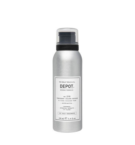 DEPOT - No. 210 TEMPORARY COLOUR MOUSSE (100ml) Schiuma colorata