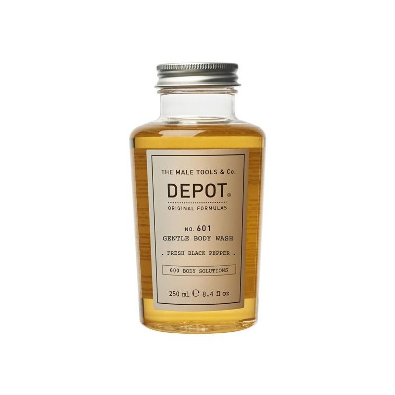 DEPOT - No. 601 GENTLE BODY WASH FRESH BLACK PEPPER (250 ml) Bagnoschiuma