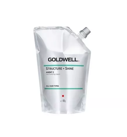 GOLDWELL - STRUCTURE + SHINE AGENT2 Neutralizing Cream (400g) Stabilizzatore per stiratura