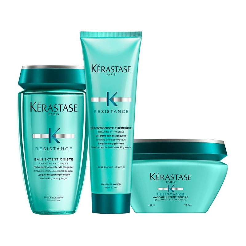 KERASTASE - EXTENSIONIST RESISTANCE KIT Bath + Mask + Thermal