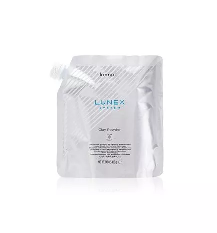 KEMON - LUNEX SYSTEM - Clay Powder (400g) Decolorante in polvere