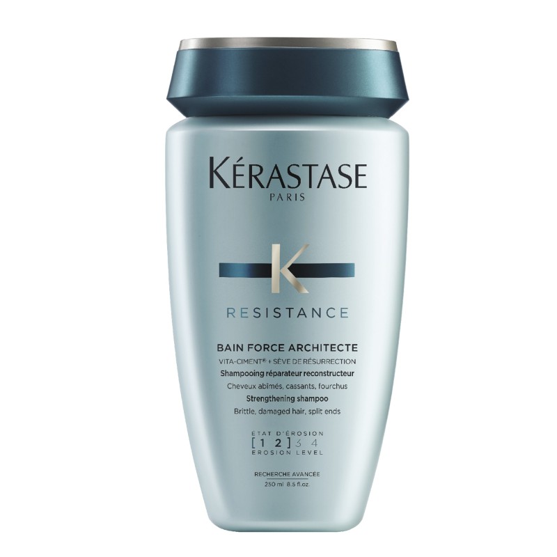 KÉRASTASE - RESISTANCE - BAIN FORCE ARCHITECT 1-2 (250ml) Shampoo Reparator