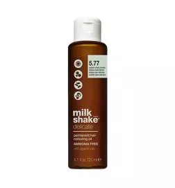 Z.ONE - MILK SHAKE - DELICATE PERMANENT COLOUR OIL - 1 black (120ml) Olio colorante