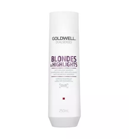 GOLDWELL - DUALSENSES - BLONDES & HIGHLIGHTS - ANTI-YELLOW SHAMPOO (250ml) Shampoo