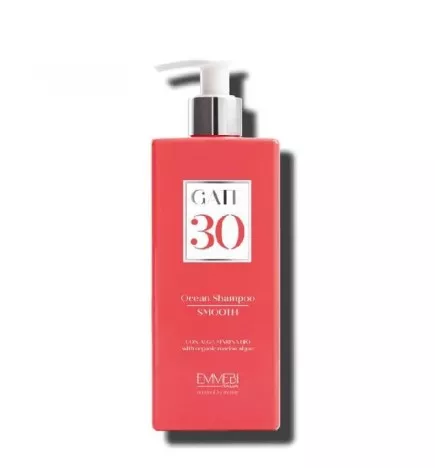 EMMEBI ITALIA - GATE WASH OCEAN 30 SMOOTH SHAMPOO (250ml) Shampoo per capelli lisci