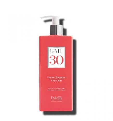 EMMEBI ITALIA - GATE WASH OCEAN 30 SMOOTH SHAMPOO (250ml) Shampoo per capelli lisci