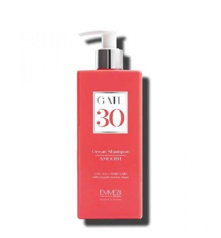 EMMEBI ITALIA - GATE WASH OCEAN 30 SMOOTH SHAMPOO (250ml) Shampoo per capelli lisci