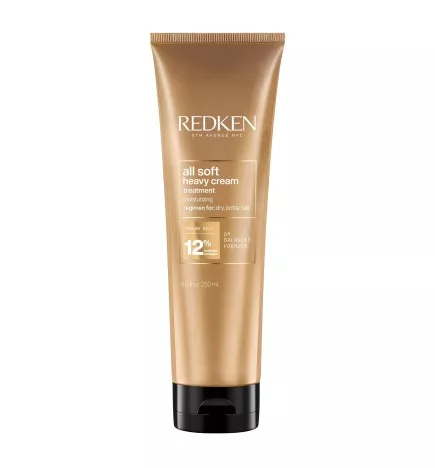REDKEN - ALL SOFT HEAVY CREAM (250ml) Shattered hair mask