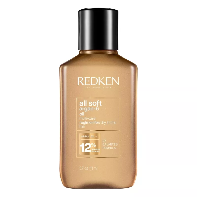 REDKEN - ALL SOFT ARGAN-6 OIL (111ml) Olio di nutrimento profondo