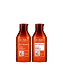 REDKEN - FRIZZ DISMISS SHAMPOO e BALSAMO (300ml) Shampoo e balsamo anti crespo