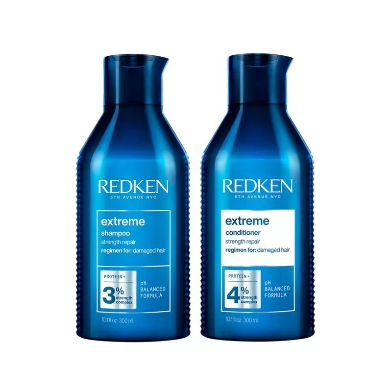 REDKEN - EXTREME SET SHAMPOO and BALSAMO (300ml) Shampoo and balsam for damaged hair REDKEN - EXTREME SET SHAMPOO and BALSAMO (300ml) Shampoo and balsam for damaged hair