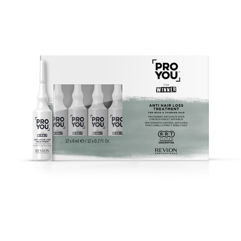PROFESSIONAL REVLON - PROYOU - ANTI-HAIR LOSS TREATMENT (12x6ml) Anti-fall treatment PROFESSIONAL REVLON - PROYOU - ANTI-HAIR LOSS TREATMENT (12x6ml) Anti-fall treatment