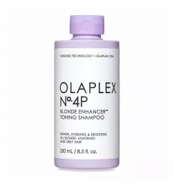OLAPLEX - N.4P BLONDE ENHANCER TONING SHAMPOO (250ml) Shampoo per capelli biondi, grigi