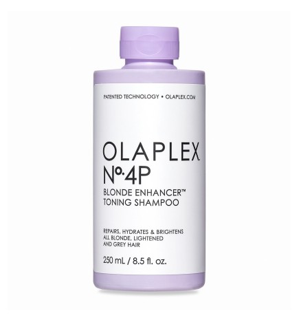 OLAPLEX - N.4P BLONDE ENHANCER TONING SHAMPOO (250ml) Shampoo per capelli biondi, grigi