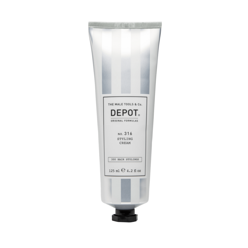 Depot - No.316 STYLING CREAM (125ml) Medium fixation shaping cream Depot - No.316 STYLING CREAM (125ml) Medium fixation shaping cream