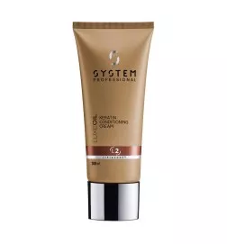 SYSTEM PROFESSIONAL - LUXEOIL Keratin Conditioning Cream L2 (200ml) Balsamo per capelli danneggiati