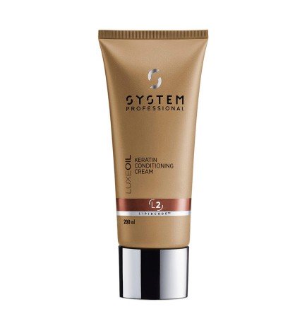 SYSTEM PROFESSIONAL - LUXEOIL Keratin Conditioning Cream L2 (200ml) Trattamento ammorbidente