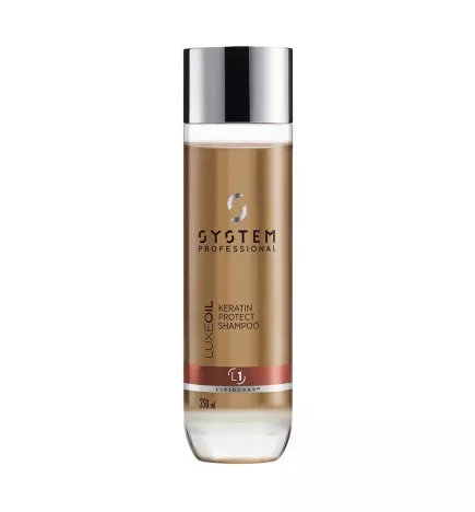 SYSTEM PROFESSIONAL - LUXEOIL Keratin Protect Shampoo L1 (250ml) Shampoo lussuoso