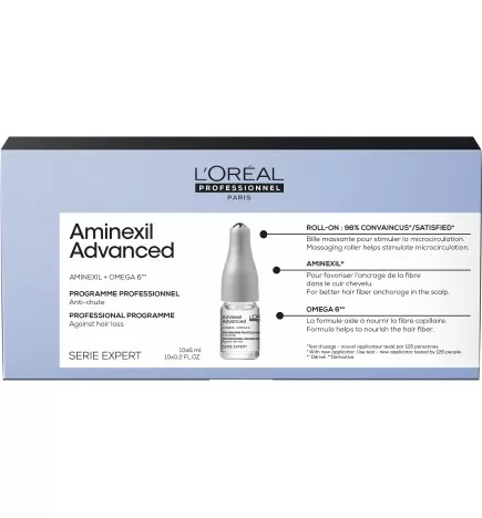 L'OREAL PROFESSIONNEL - AMINEXIL ADVANCED (10x6ml) Fiale anti caduta