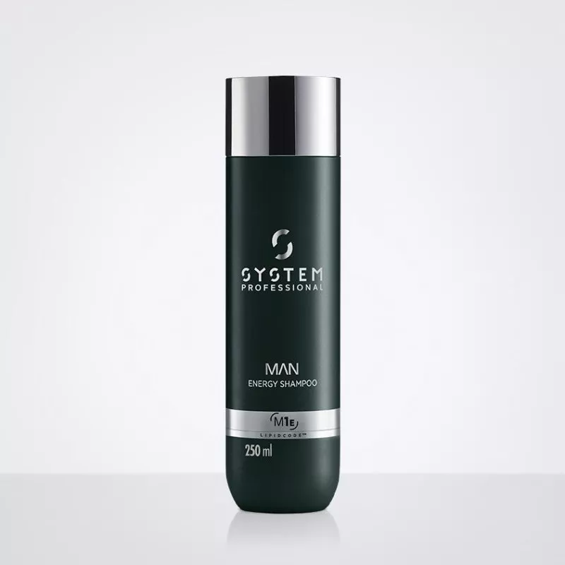SYSTEM PROFESSIONAL - MAN ENERGY SHAMPOO M1E (250ml) Shampoo fortificante SYSTEM PROFESSIONAL - MAN ENERGY SHAMPOO M1E (250ml) Shampoo fortificante
