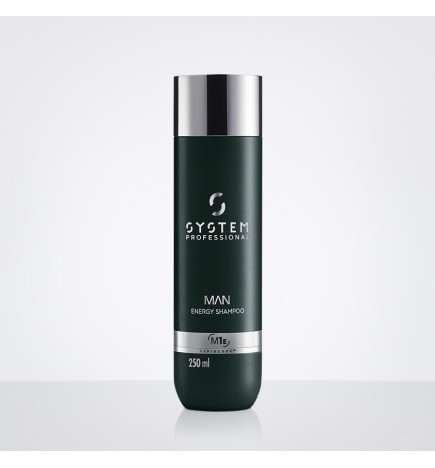 SYSTEM PROFESSIONAL - MAN ENERGY SHAMPOO M1E (250ml) Shampoo fortificante