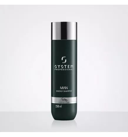 SYSTEM PROFESSIONAL - MAN ENERGY SHAMPOO M1E (250ml) Shampoo fortificante