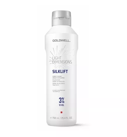 GOLDWELL - SILKLIFT Conditioning Cream Developer 3% 10vol (750ml) Ossigeno