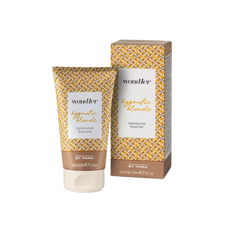 BY FAMA - WONDHER - Hypnotic Blonde Brightening Mask (150ml) Maschera per capelli biondi BY FAMA - WONDHER - Hypnotic Blonde Brightening Mask (150ml) Maschera per capelli biondi