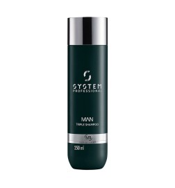 SYSTEM PROFESSIONAL - MAN TRIPLE SHAMPOO M1 (250ml) Shampoo multiuso