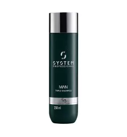 SYSTEM PROFESSIONAL - MAN TRIPLE SHAMPOO M1 (250ml) Shampoo multiuso
